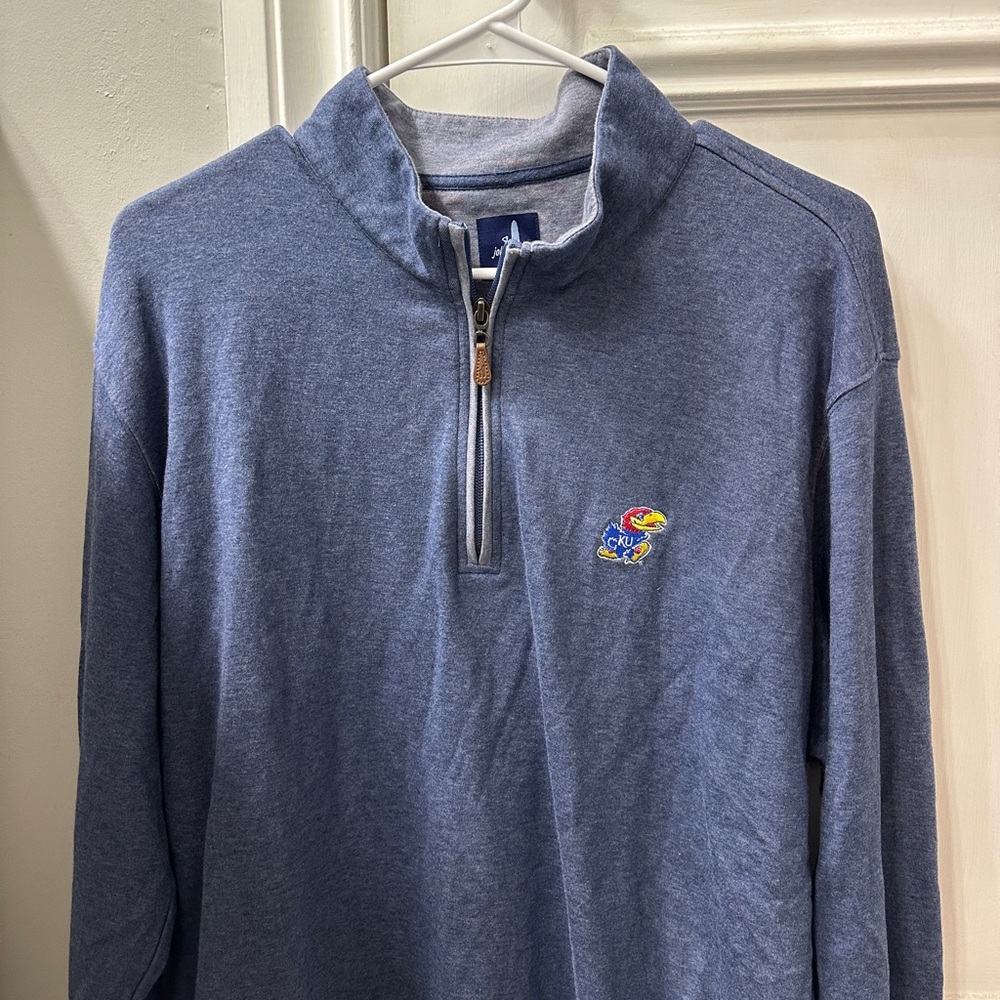 Johnnie-O KU Quarter Zip